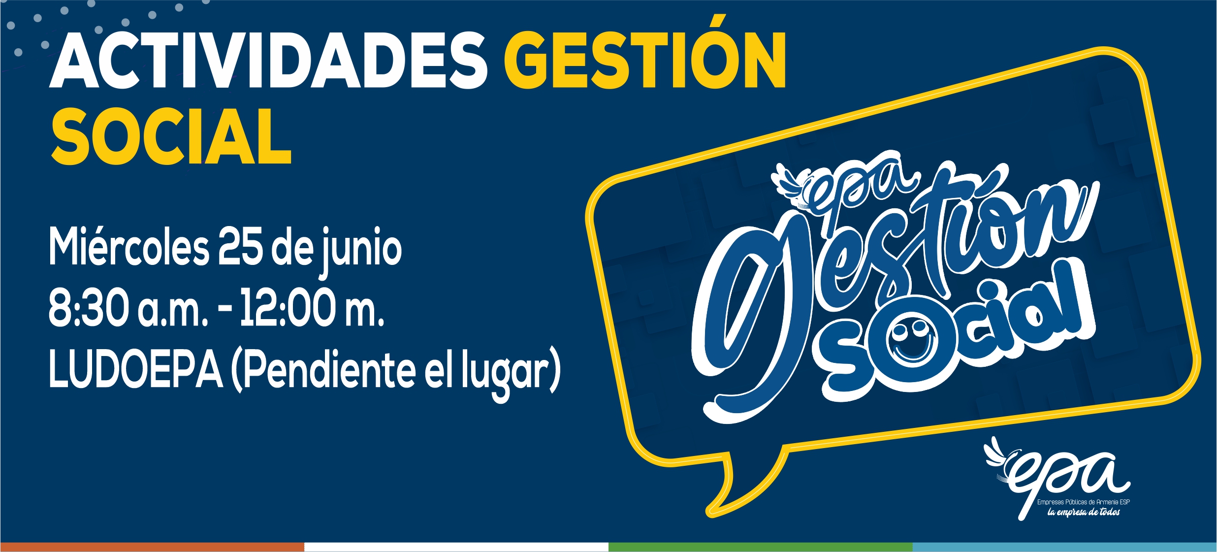 LUDOEPA Pendiente el lugar miércoles 25 junio