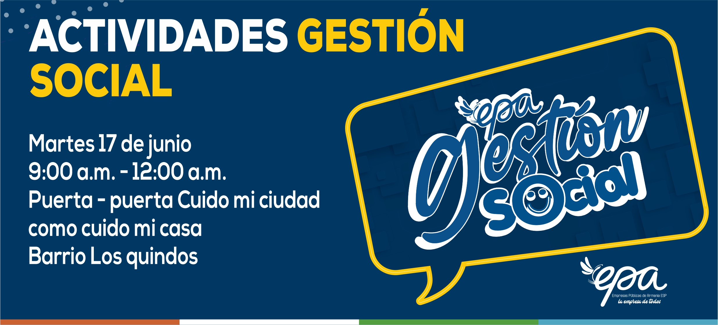 Puerta puerta Cuido mi ciudad como cuido mi casa Martes 17 junio