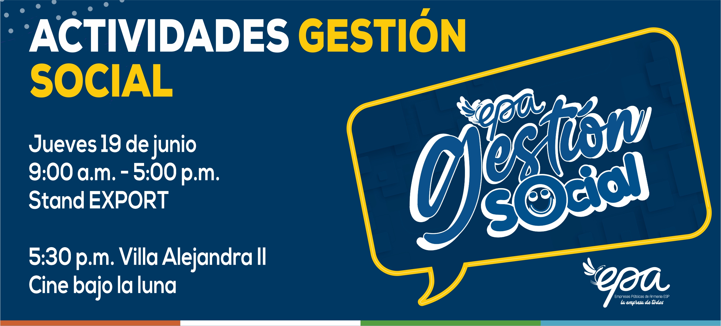 Stand EXPORT Villa Alejandra 2 jueves 19