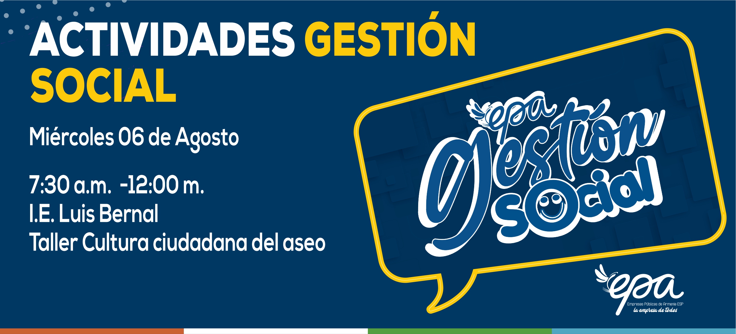 gráfica gestión social agosto 6